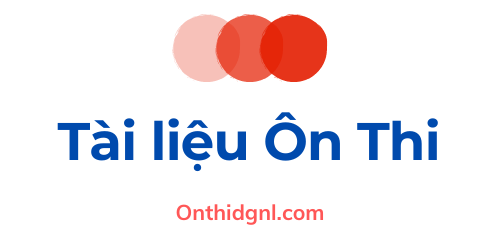 Tài liệu Ôn thi